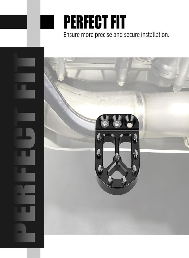 NICECNC Black Brake Pedal Lever Pad Extender Compatible with KTM 390 Adventure 2020-2023,790/890 Adventure/R/S 2018-2023,690 Enduro R 2008-23,690 SMC R2019-23,1290/1190/1090/1050/990/950 Adventure - Image 2